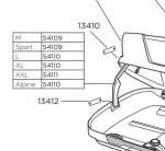 THULE varuosa Motion XT boksi hing, tagumine
